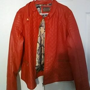 Never used leather jacket